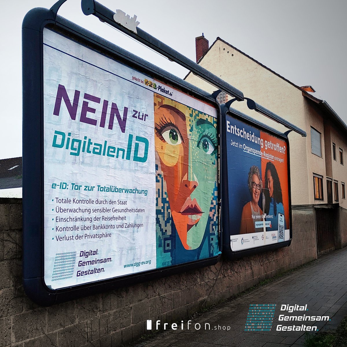 Großflächen-Plakat